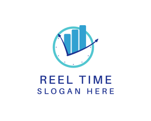 Finance Time Management logo design