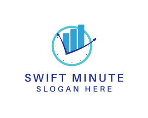 Finance Time Management logo design