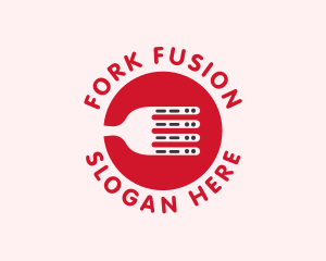 Culinary Fork Restaurant logo design