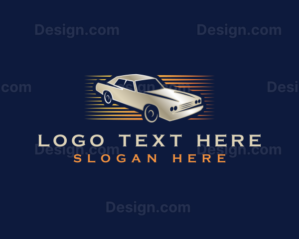 Car Rental Garage Logo