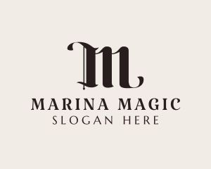 Luxury Victorian Boutique logo design