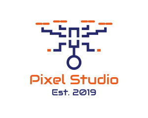 Pixel Drone Surveillance  logo