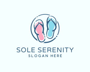 Foot Sandals Flip Flops logo