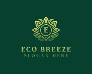 Eco Wellness Garden logo design