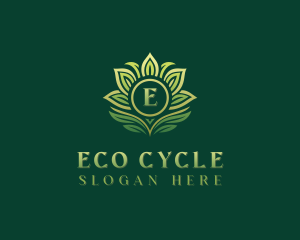 Eco Wellness Garden logo design