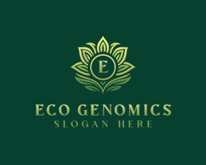 Eco Wellness Garden logo design