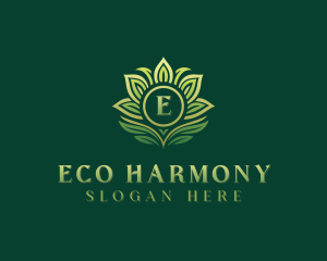 Eco Wellness Garden logo design