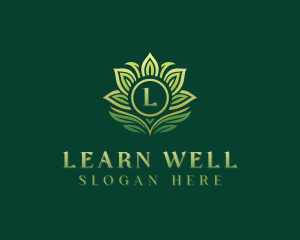 Eco Wellness Garden logo design