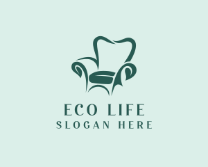 Eco Friendly Sofa Upholstery logo design