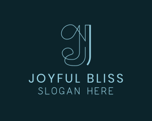 Elegant Boutique Letter J logo design