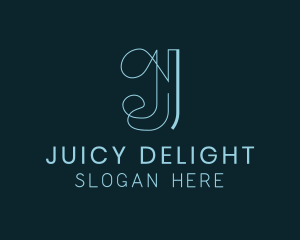 Elegant Boutique Letter J logo design