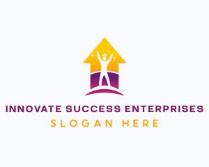 Leader Achievement Success logo design