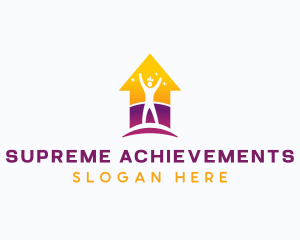 Leader Achievement Success logo design