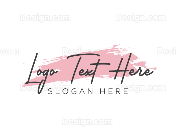 Fashion Watercolor Style Logo