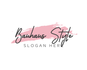 Fashion Watercolor Style logo design