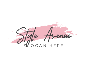 Fashion Watercolor Style logo design