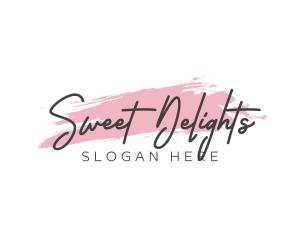 Glam Watercolor Style logo