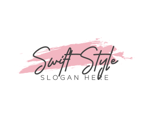 Fashion Watercolor Style logo design