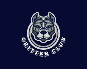 Pitbull Canine Gaming logo design