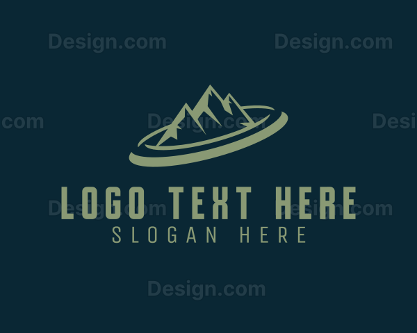 Mountain Sports Hiking Logo