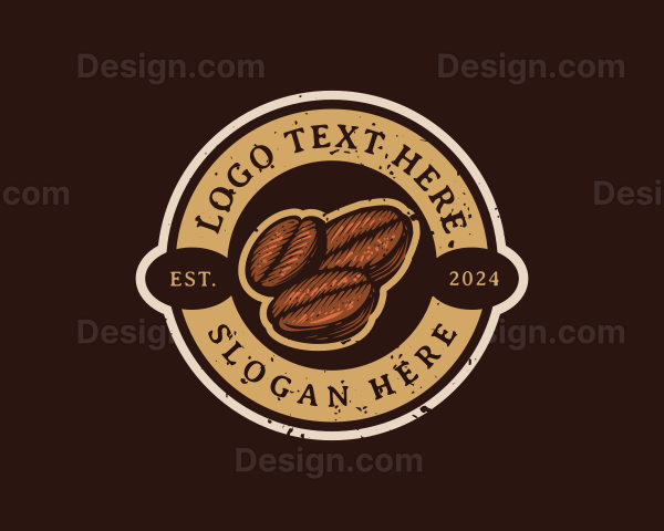 Coffee Beans Cafe Logo