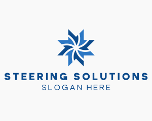 Star Cooling Air Conditioning  logo design