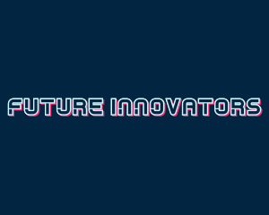 Neon Tech Future logo design