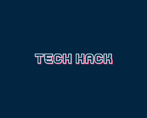 Neon Tech Future logo design