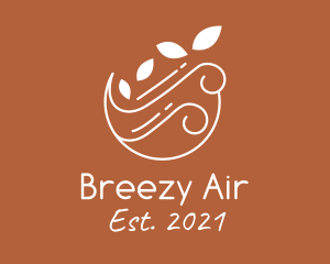 Autumn Breeze Leaf logo