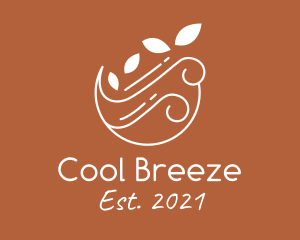 Autumn Breeze Leaf logo design