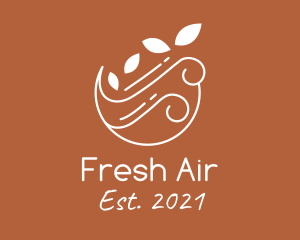 Autumn Breeze Leaf logo