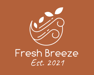 Autumn Breeze Leaf logo design