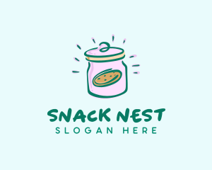 Cookie Jar Pastry logo design