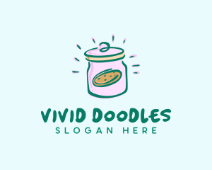 Cookie Jar Pastry logo design