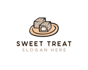 Brownies Cake Dessert    logo design