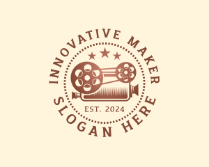 Movie Film Camera logo design