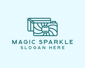 Magical Swirl Photography logo design