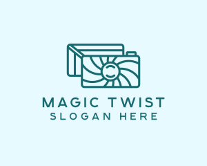 Magical Swirl Photography logo design