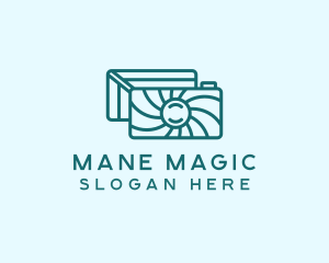 Magical Swirl Photography logo design