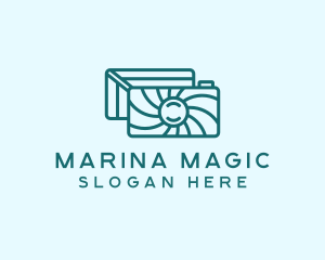 Magical Swirl Photography logo design