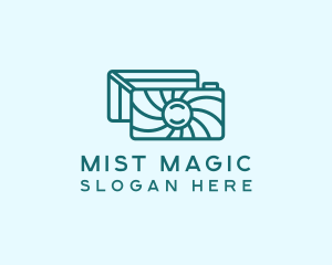 Magical Swirl Photography logo design