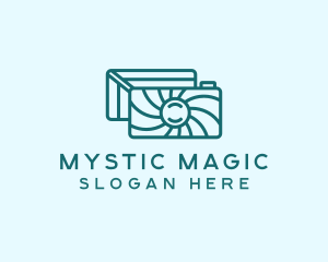 Magical Swirl Photography logo design