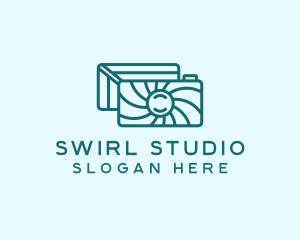 Magical Swirl Photography logo design