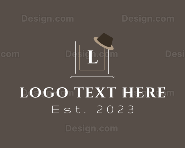 Rustic Fashion Hat Logo