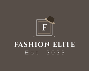 Rustic Fashion Hat logo design