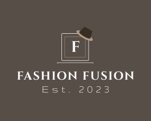 Rustic Fashion Hat logo design