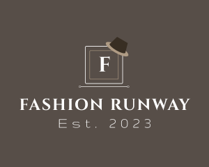 Rustic Fashion Hat logo design