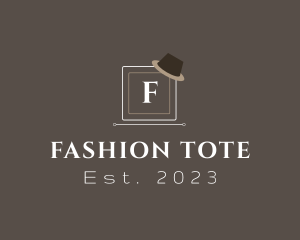 Rustic Fashion Hat logo design