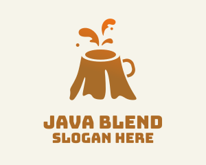 Orange Volcano Coffee logo