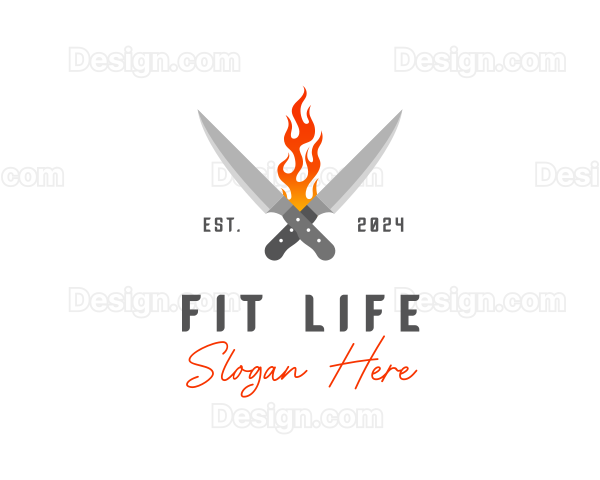 Culinary Fire Knife Logo